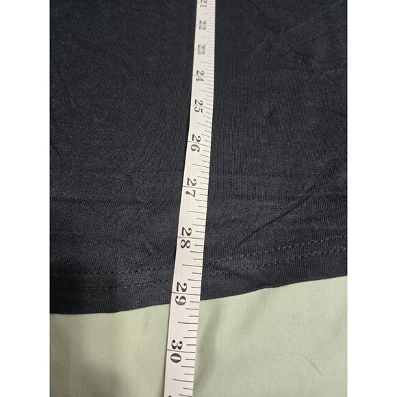 Jessica london size 22 women's black blouse with crochet laces new without tags - Picture 6 of 6